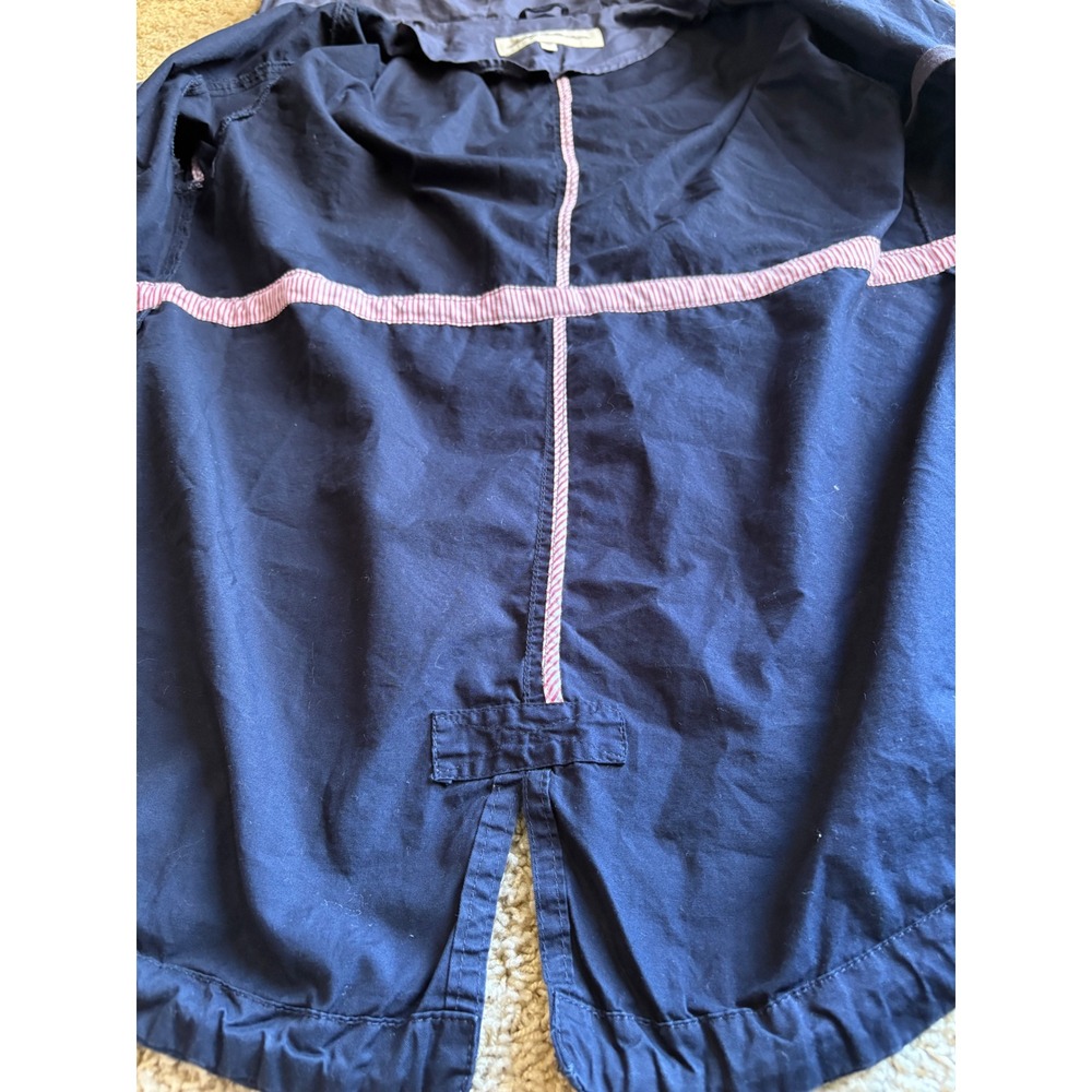 Sebby Collection Navy Blue Hooded Utility Jacket Style‎ ST7597 Size L - Picture 7 of 10